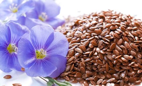 The use of flax seed products helps prevent the development of malignant tumors in the prostate